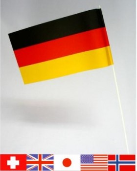 Papierfahne einzeln Deutschland