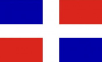 Dominikanische Republik ohne Wappen