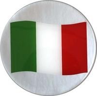 3-D Label Italien klein