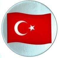 3-D Label Türkei klein