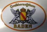 Aufkleber Großherzogthum Baden