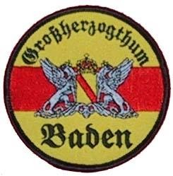Stoffabzeichen - Aufnäher - Großherzogthum Baden