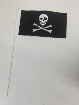 Papierfahne Pirat