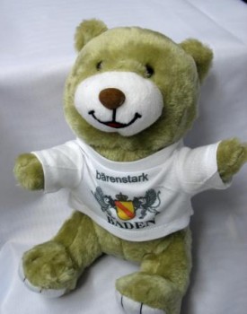 Teddy "Bob"  mit Shirt Baden groß