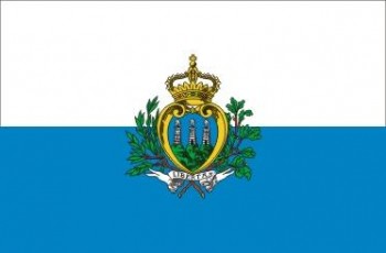 San Marino mit Wappen 200x335