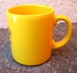 Kaffeebecher Baden - Gelb